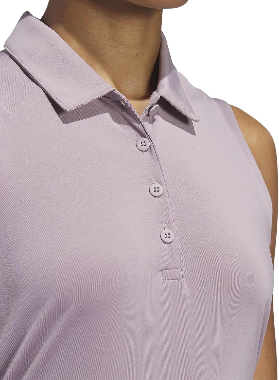 adidas Women's Ultimate365 Solid Sleeveless Polo Shirt