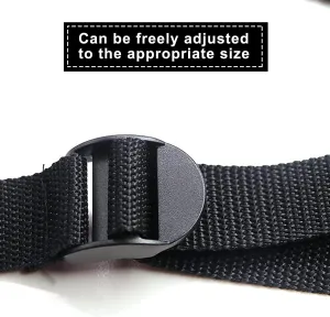 Adjustable Harness Pants Strapless Belts Underpants for Men Women Couples Unisex Briefs Black, Large