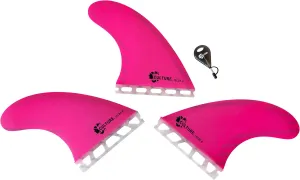 Culture Supply Signature RTM Honeycomb Tri Fin Surfboard Fin Sets - 5 Colors | 3 Sizes