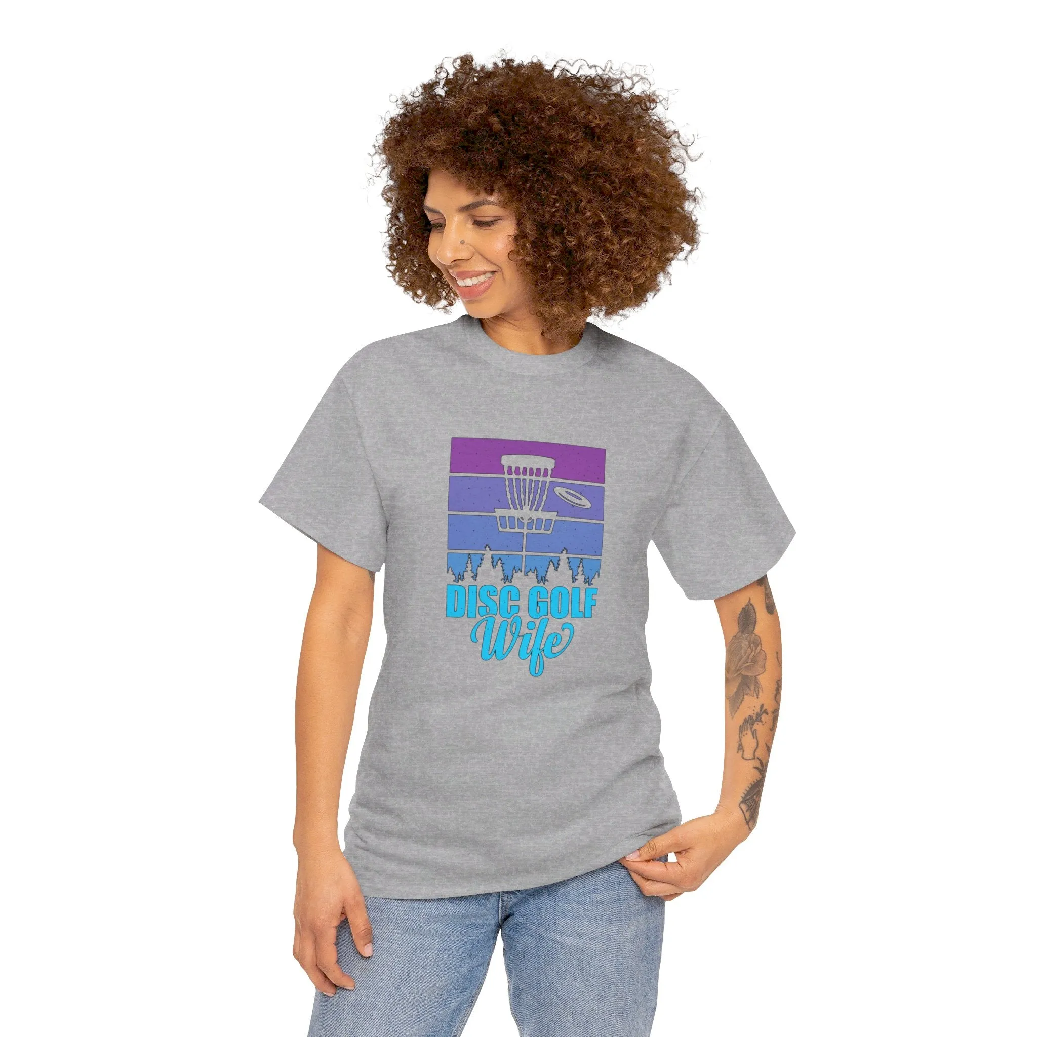 Disc Golf Unisex Heavy Cotton Tee
