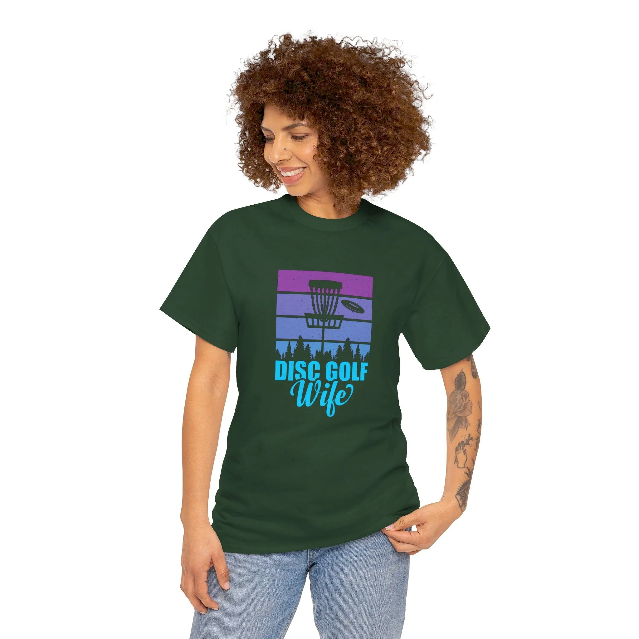 Disc Golf Unisex Heavy Cotton Tee