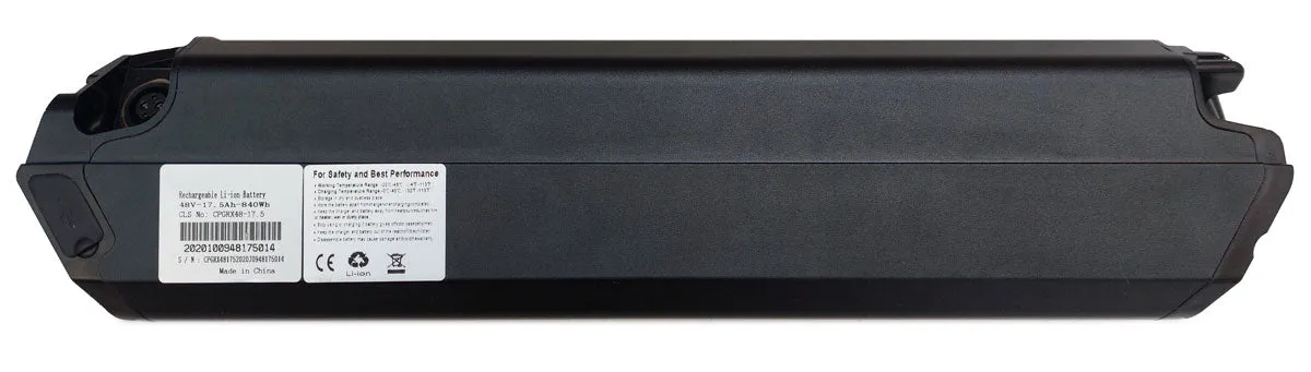 Dorado 458mm battery, 48v 17.5ah