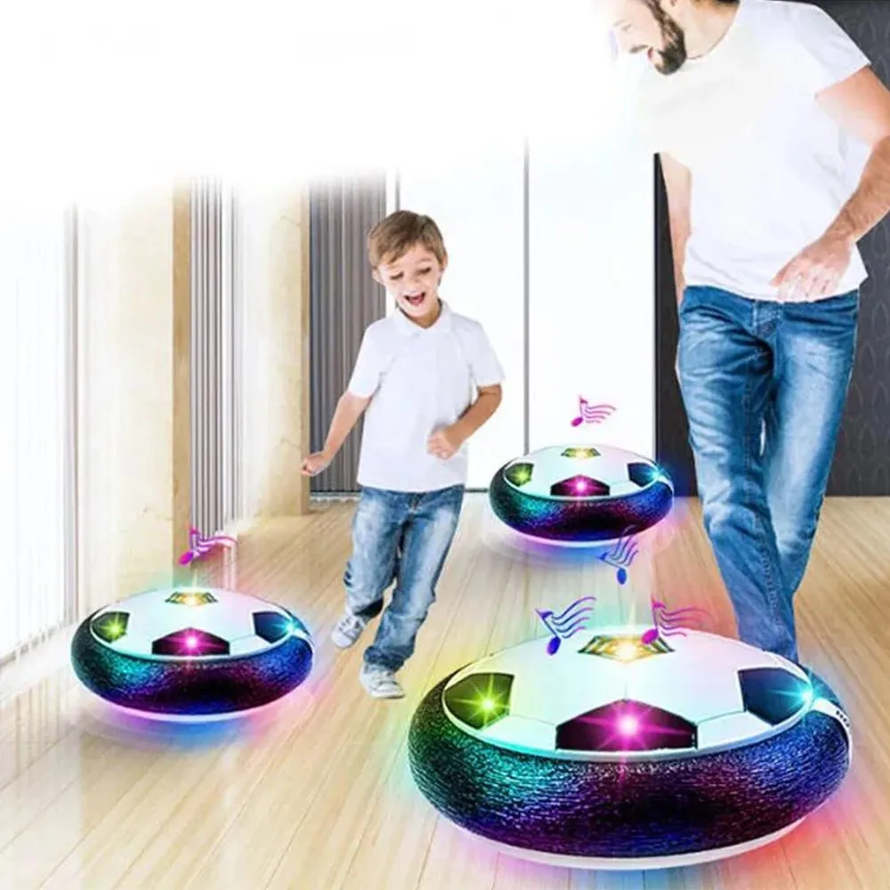 Electric Soccer Ball Toy – LED Light, Music, Hovering Design