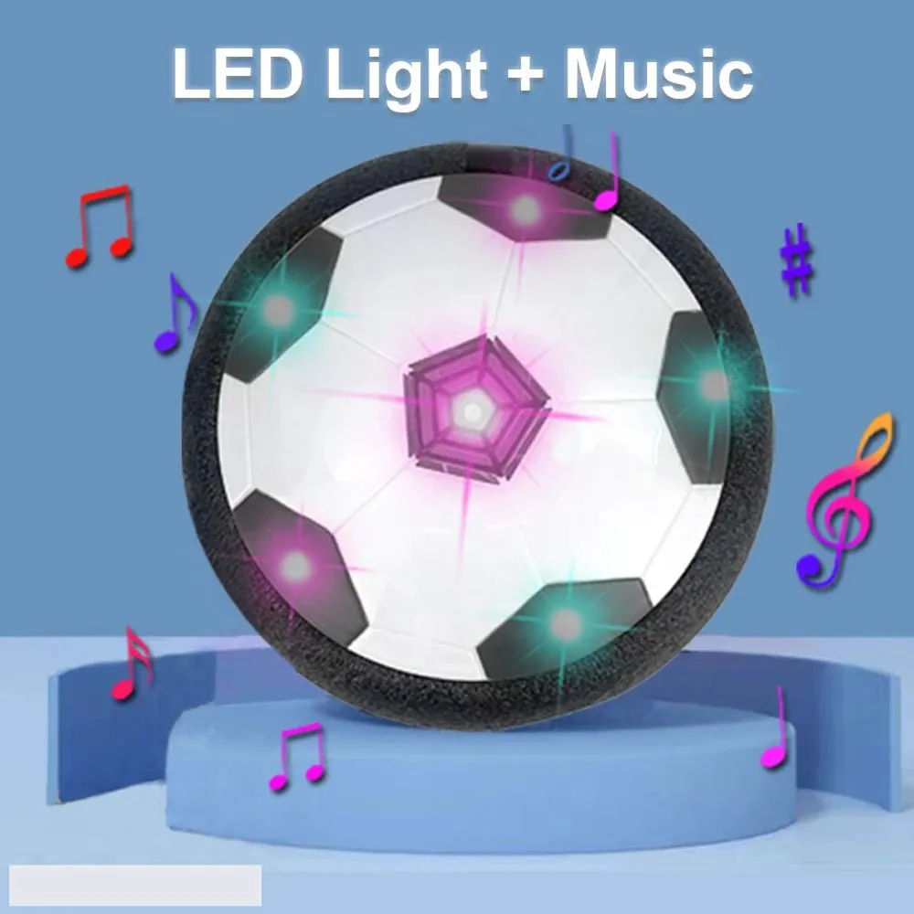 Electric Soccer Ball Toy – LED Light, Music, Hovering Design