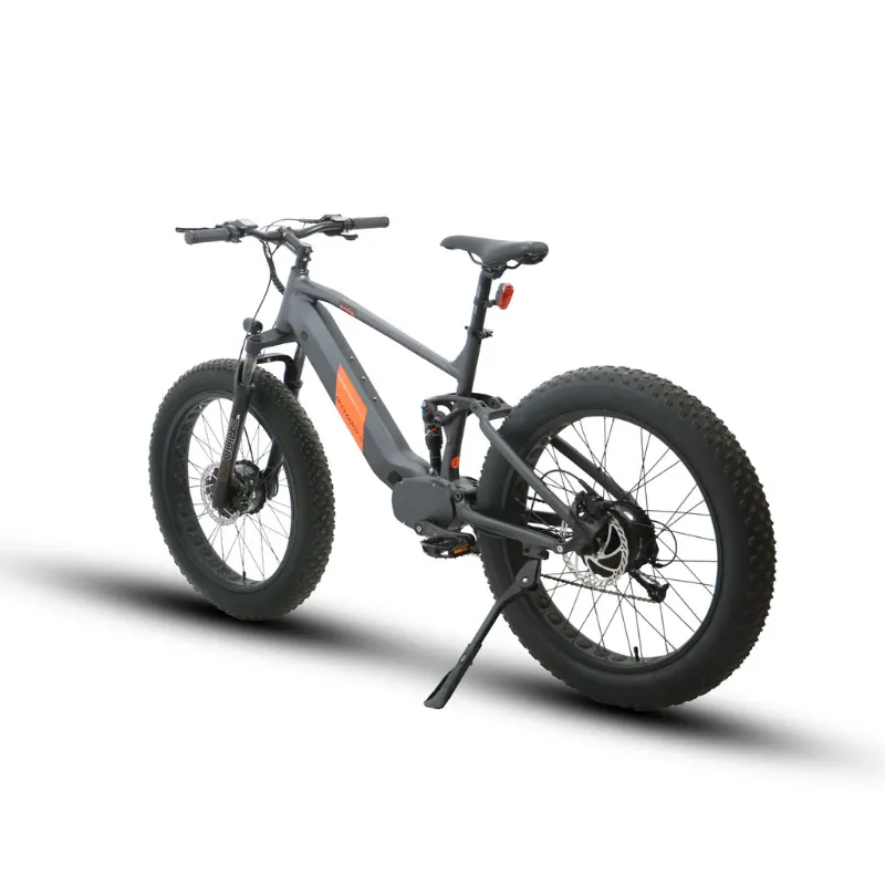 EUNORAU DEFENDER-S AWD Dual Suspension Electric Bike, 48V/15Ah, 1500W