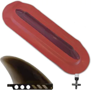 Fin Box for Inflatable SUP Stand Up Paddleboards Standard US Box for Replacement Repair Upgrade with Printed and Video Instructions How to fix Your iSUP with 4.6" River Fin