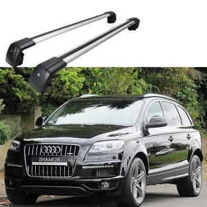 Fit 2010-2025 AUDI Q7 Roof Rack Baggage Luggage Cross Bar crossbar