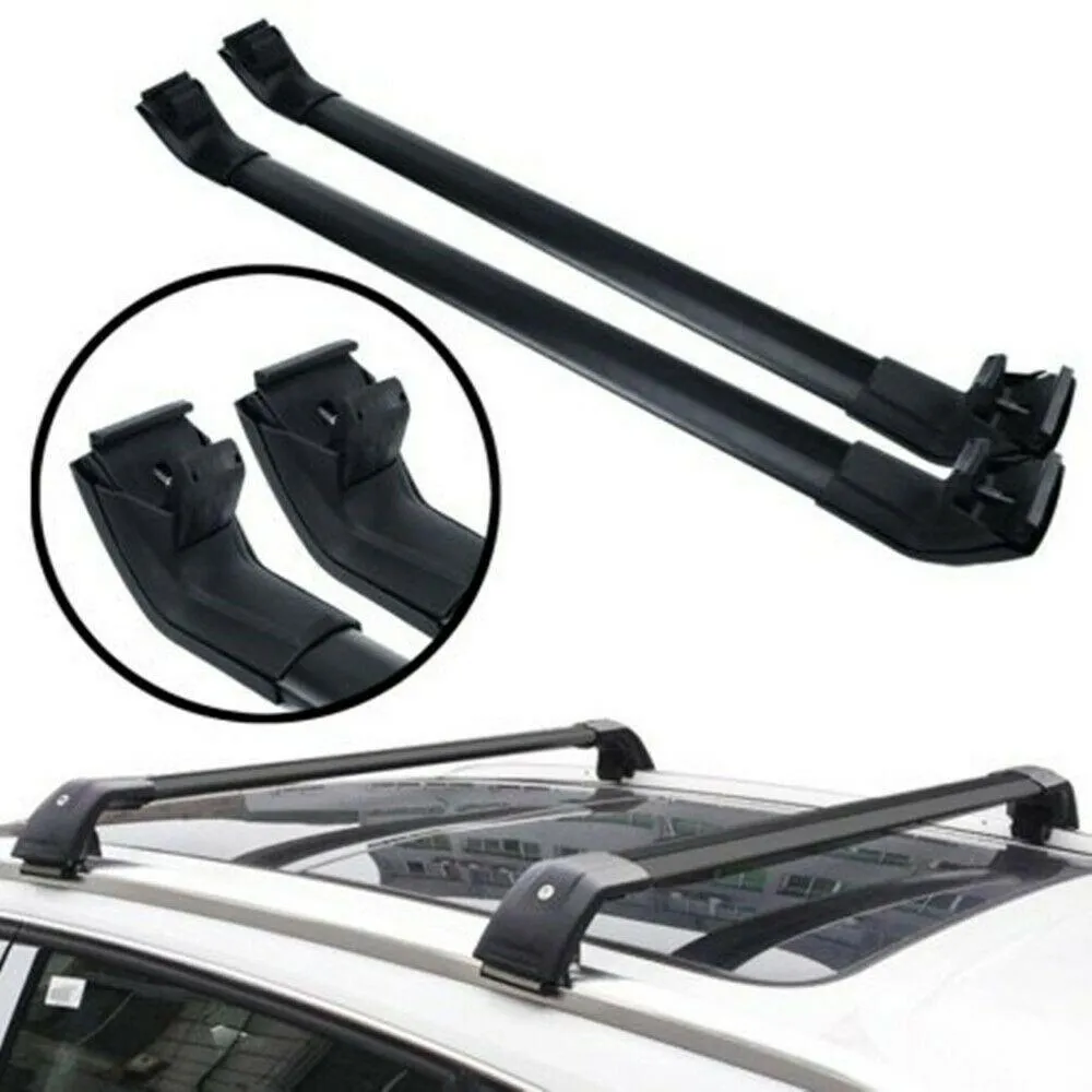 Fit 2011-2021 BMW X3 F25 Black Roof Rack Baggage Luggage Cross Bar Crossbar