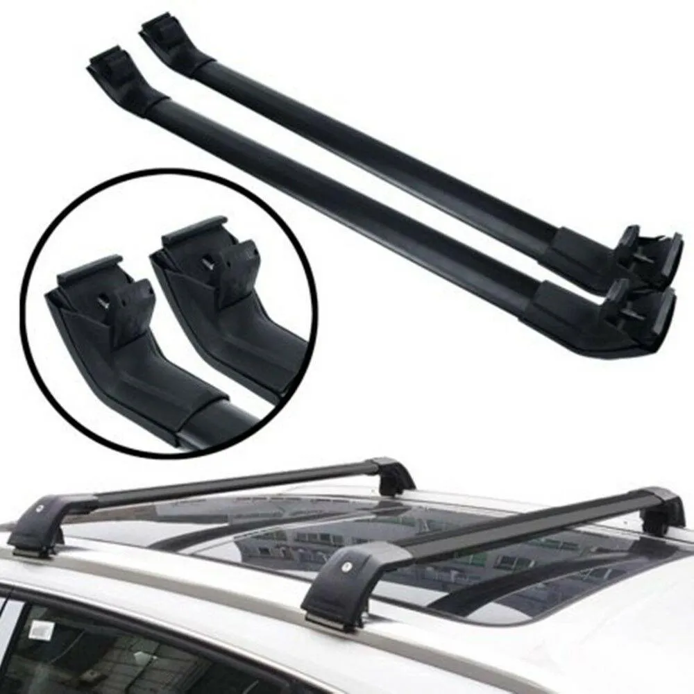 Fit 2011-2025 AUDI Q5 Baggage Luggage Cross Bar Crossbar (Black)