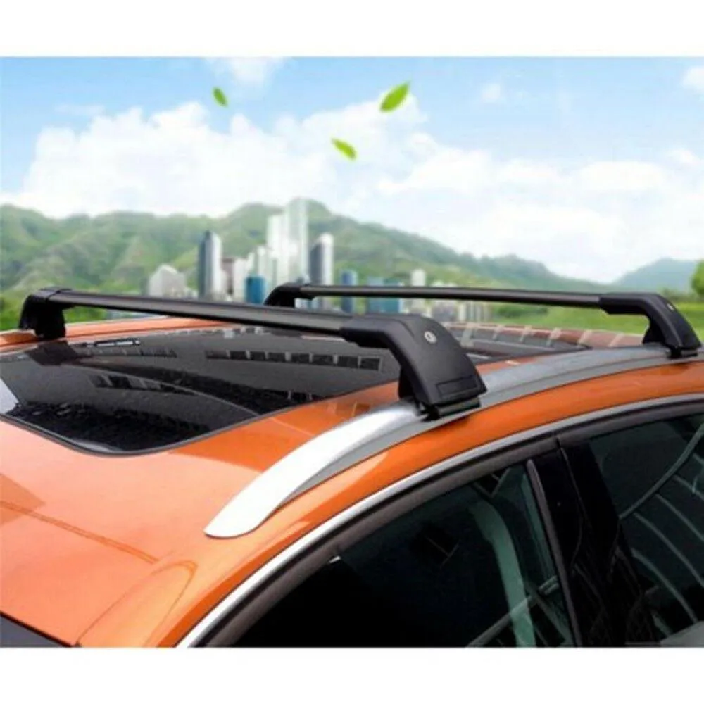Fit 2011-2025 AUDI Q5 Baggage Luggage Cross Bar Crossbar (Black)