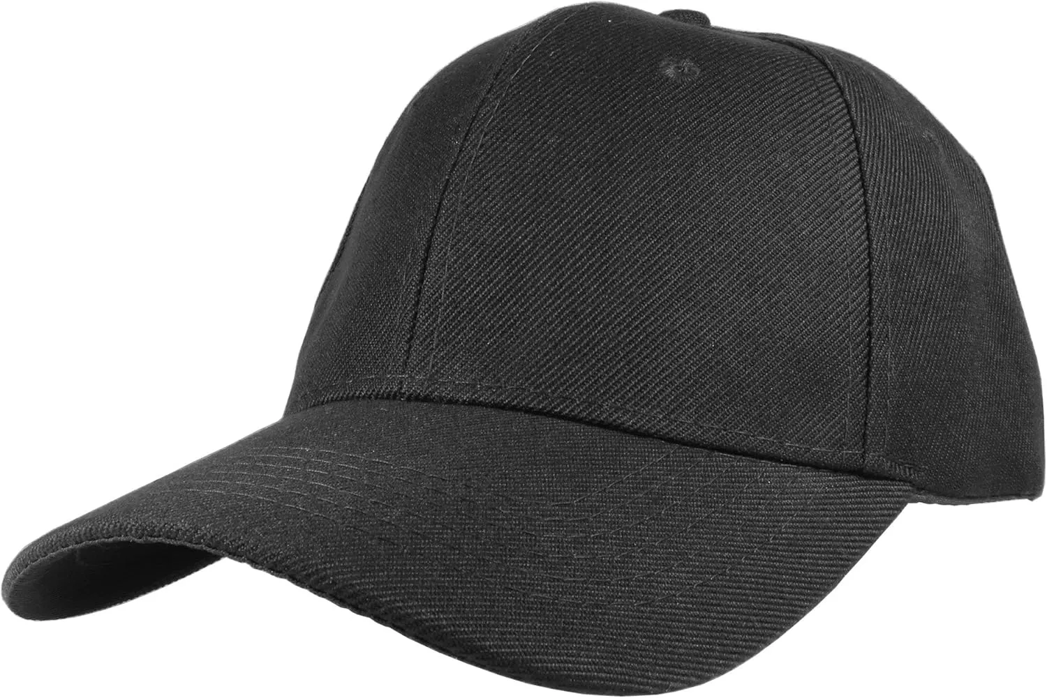 Gelante Plain Baseball Cap Adjustable Back Strap 3 PC