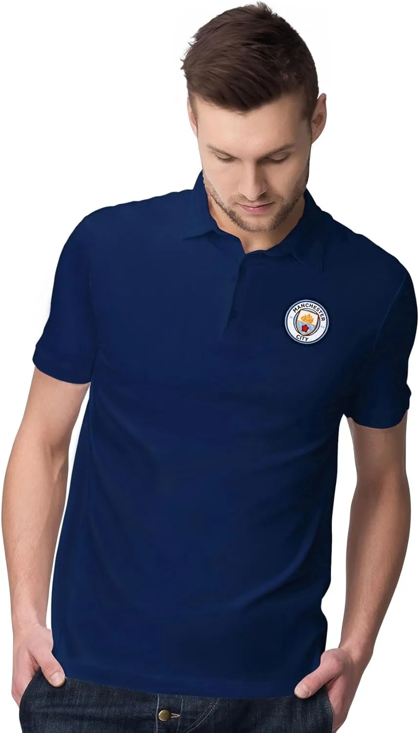 Icon Sports Officially Licensed U.S. Soccer Woven Patch Polo Shirt