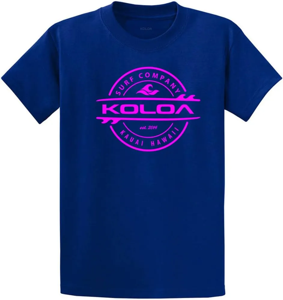 Koloa Surf Youth Thruster Surfboards Logo Heavyweight Tee Sizes XS-XL
