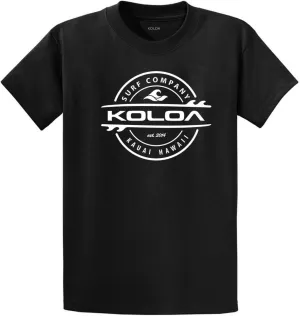 Koloa Surf Youth Thruster Surfboards Logo Heavyweight Tee Sizes XS-XL