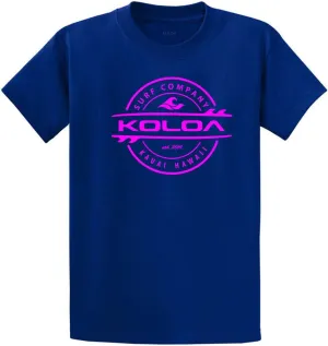 Koloa Surf Youth Thruster Surfboards Logo Heavyweight Tee Sizes XS-XL