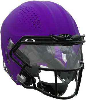 League Outfitters Zero2 Elite Adult Football Helmet with Titanium Facemask, Visor
