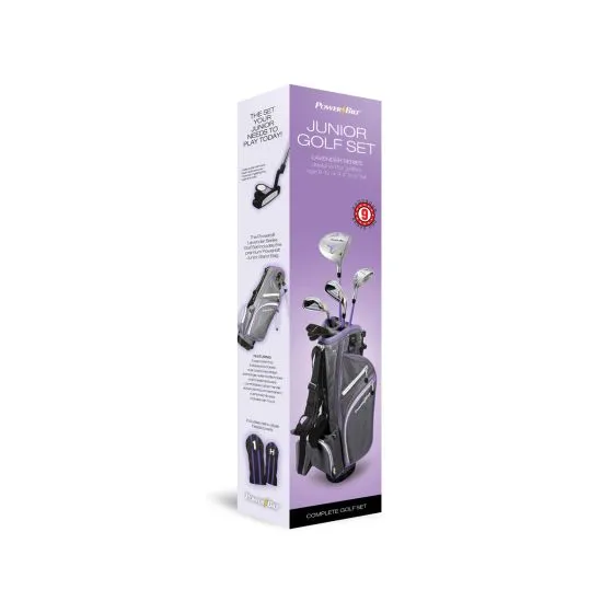 PowerBilt Junior Girls' Ages 9-12 Lavender Series Set RH