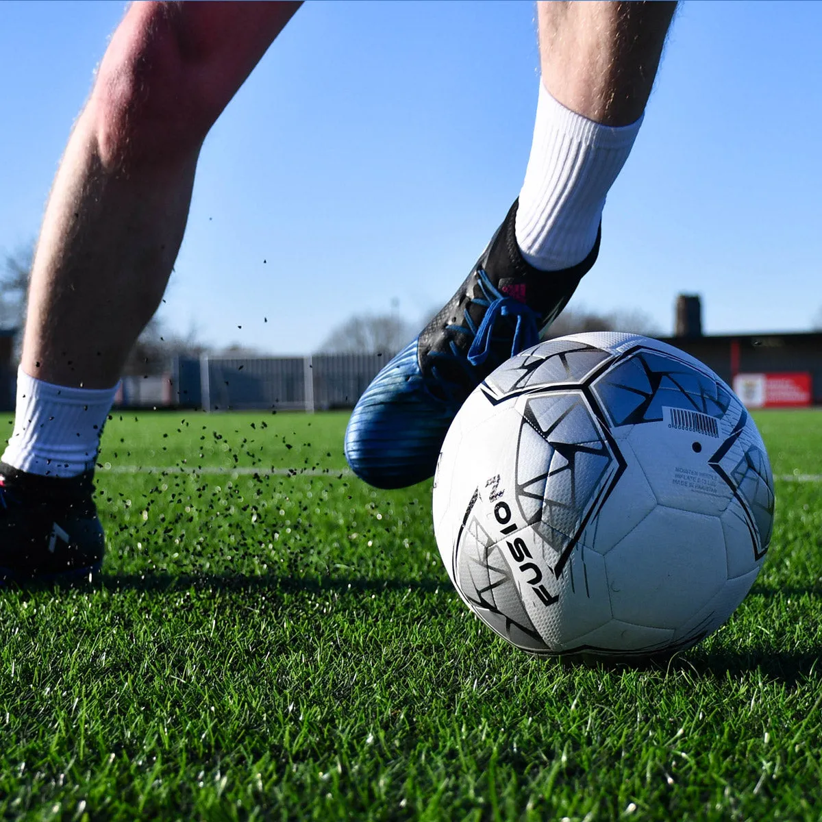 Precision Fusion FIFA Basic Training Football (Silver) | Size 5