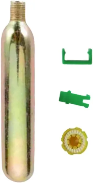 Premium CO2 Cartridge for Inflatable Life Jackets - Manual Version CO2 Refill Kit Air Tank PFD - CO2 Replacement Refill Size A/M/24g
