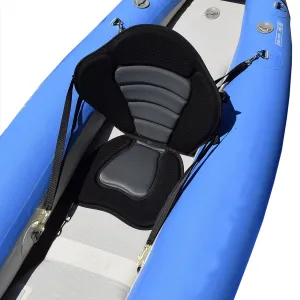 Premium Universal Sit on Top Comfortable Full Kayak Padded Seat and Deluxe Backrest Fully Adjustable Also for SUP/Paddleboard/Fishing