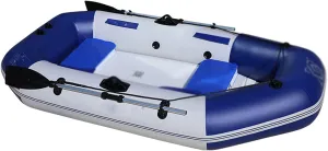 Raft Inflatable Set Inflatable Dinghy Rowing Boats for Adults Rubber Dingy Canoe Fishing Tear-Resistant Foldable Drifting Boat
