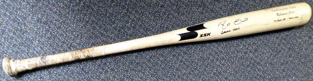 Robinson Cano Autographed New York Yankees Game Used SSK Uncracked Bat With Signed Certificate "Game Used" PSA/DNA #7A96448