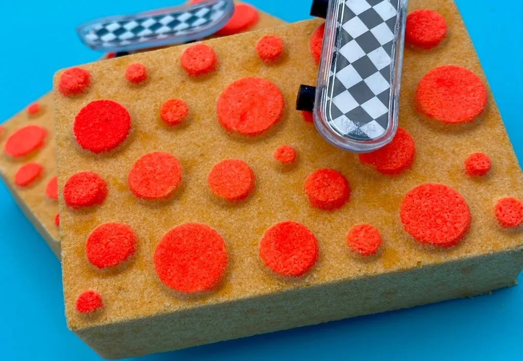 Skater Deck Bath Bomb with Toy Skateboard Inside