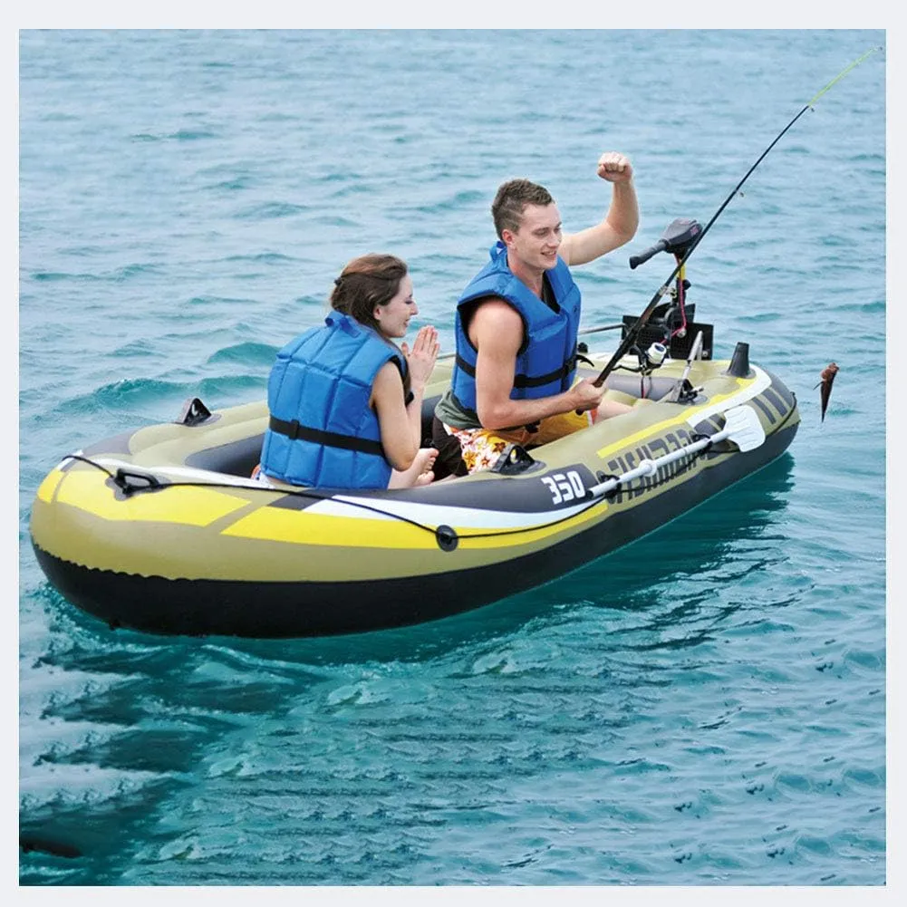 TEmkin Inflatable Fishing Boats for Adults 2/1 Person, Inflatable Boat for Kids with Paddles, Inflatable Rafts Boats, Kayak, Little Raft, Dinghies