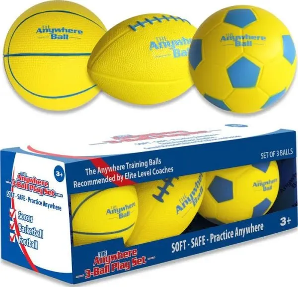 The Anywhere 3-Ball Sport Set