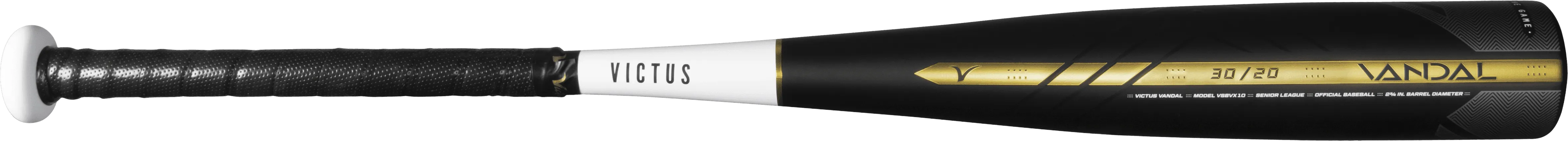 Victus Vandal Senior League (-10) USSSA Baseball Bat: VSBVX10